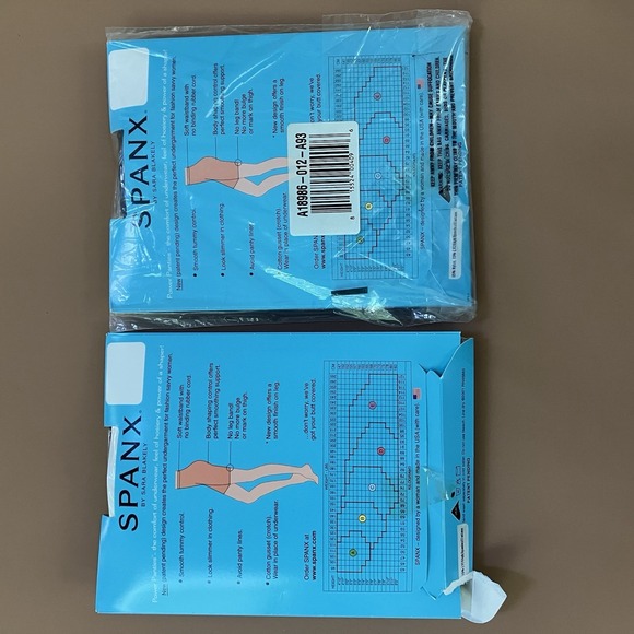 x2 Spanx by Sara Blakely Power Panties Sz E Black Performance Underwear Slimming - Picture 8 of 13
